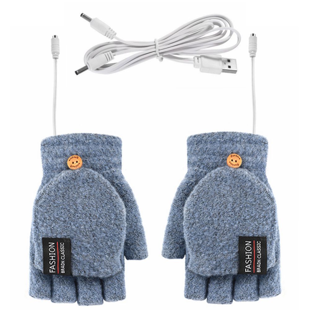 MakeOff Handknitted Double Sided USB Thermal Gloves