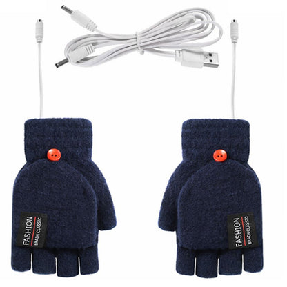 MakeOff Handknitted Double Sided USB Thermal Gloves