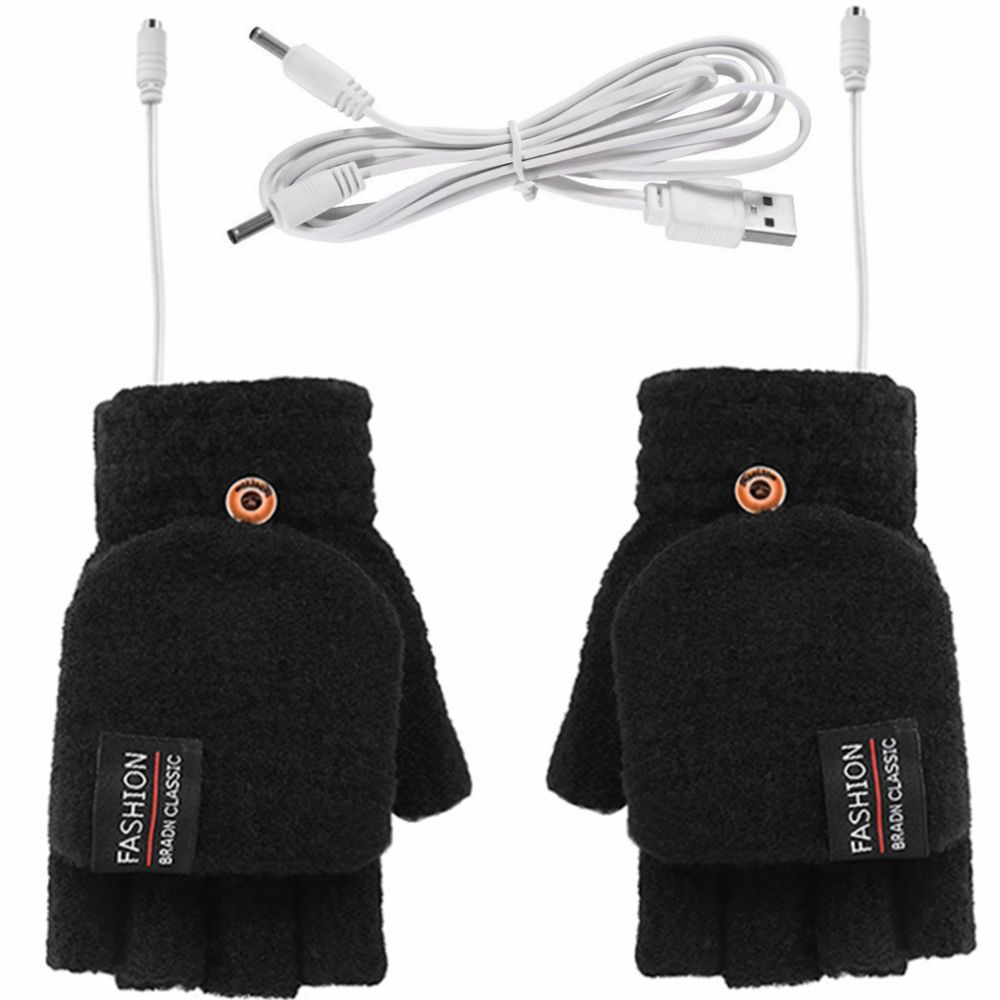 MakeOff Handknitted Double Sided USB Thermal Gloves