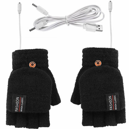 MakeOff Handknitted Double Sided USB Thermal Gloves